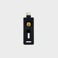 Czarne wysuwane etui Lock Nest Slide do klucza YubiKey 5C NFC